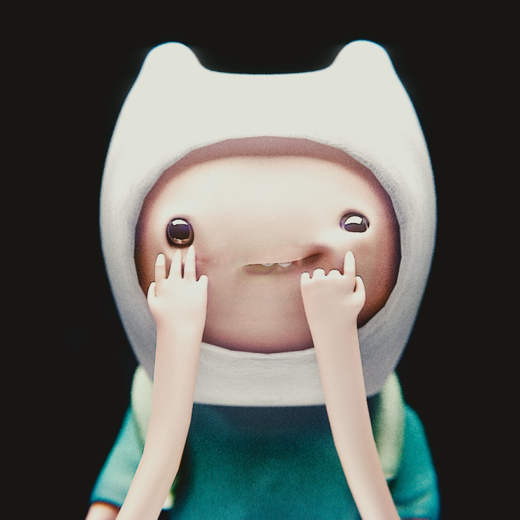 Fully Rigged Finn the Human preview image 1